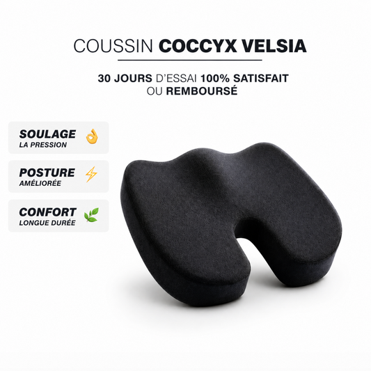 Coussin Ergonomique Coccyx – Soulagement Immédiat